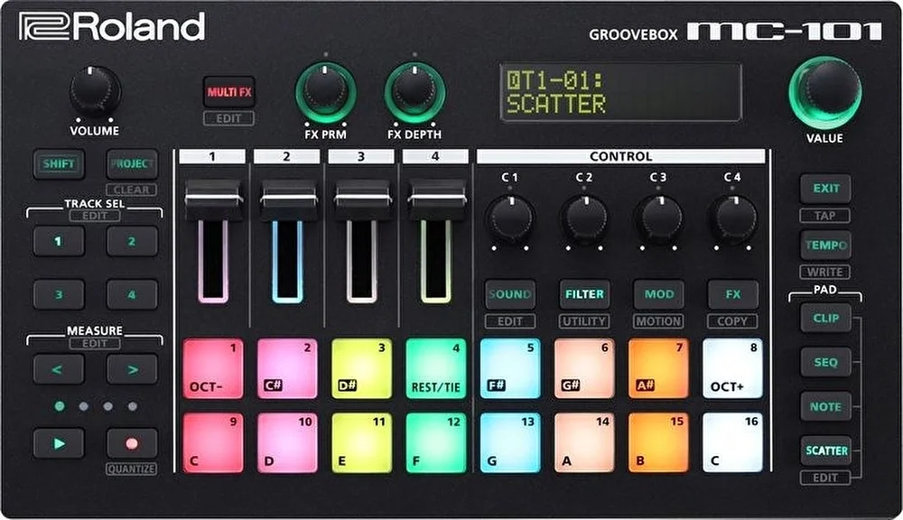 ROLAND MC-101 Aira Groovebox