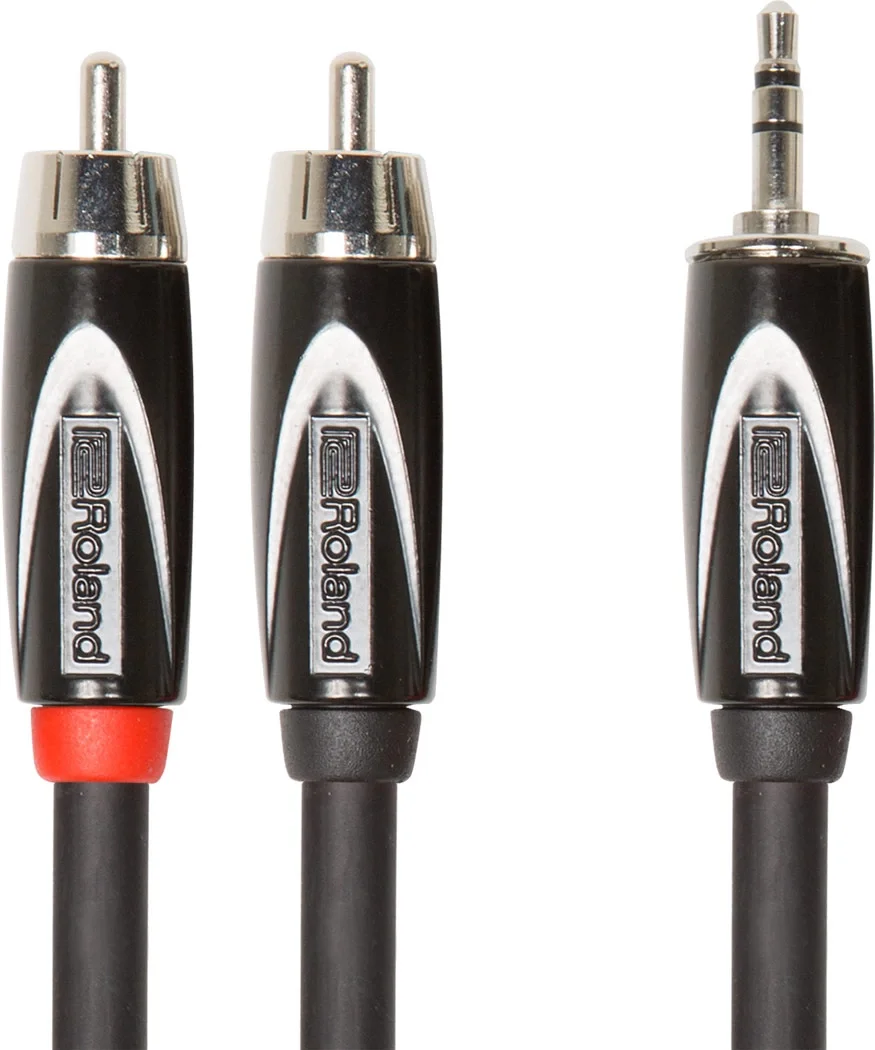 ROLAND RCC-10-352RV2 3M 3.5MM TRS-DUAL RCA Bağlantı Kablosu