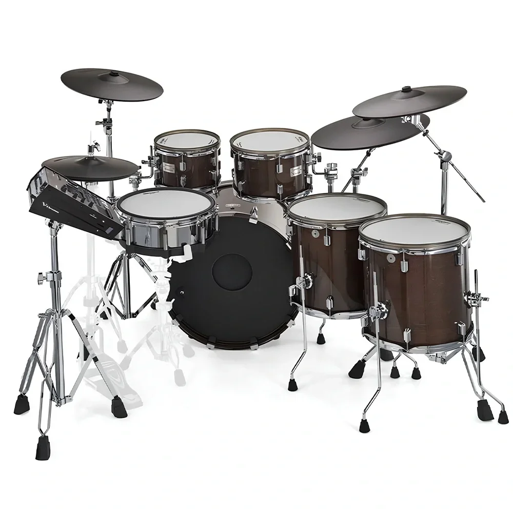 ROLAND VAD716 V-Drums Acoustic Design Gloss Ebony Elektronik Davul Seti