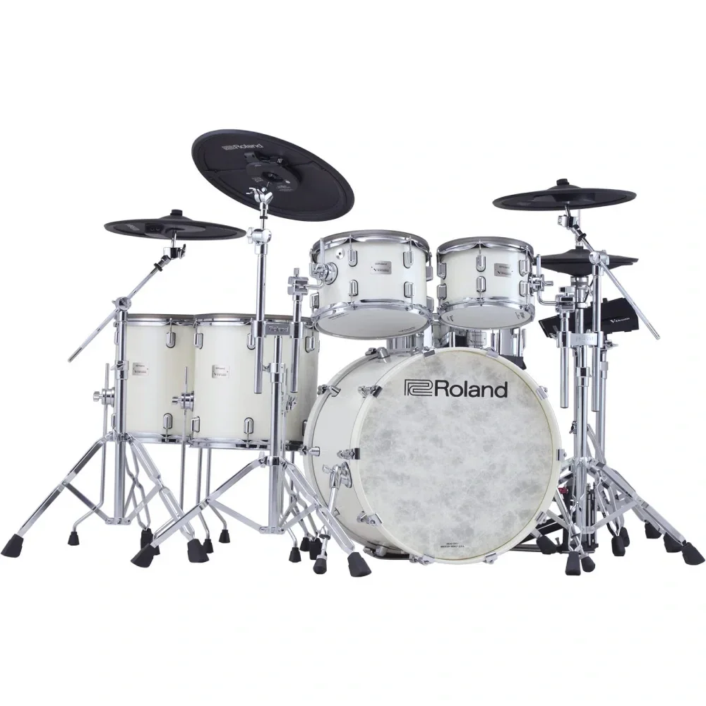ROLAND VAD716 V-Drums Acoustic Design Pearl White Elektronik Davul Seti