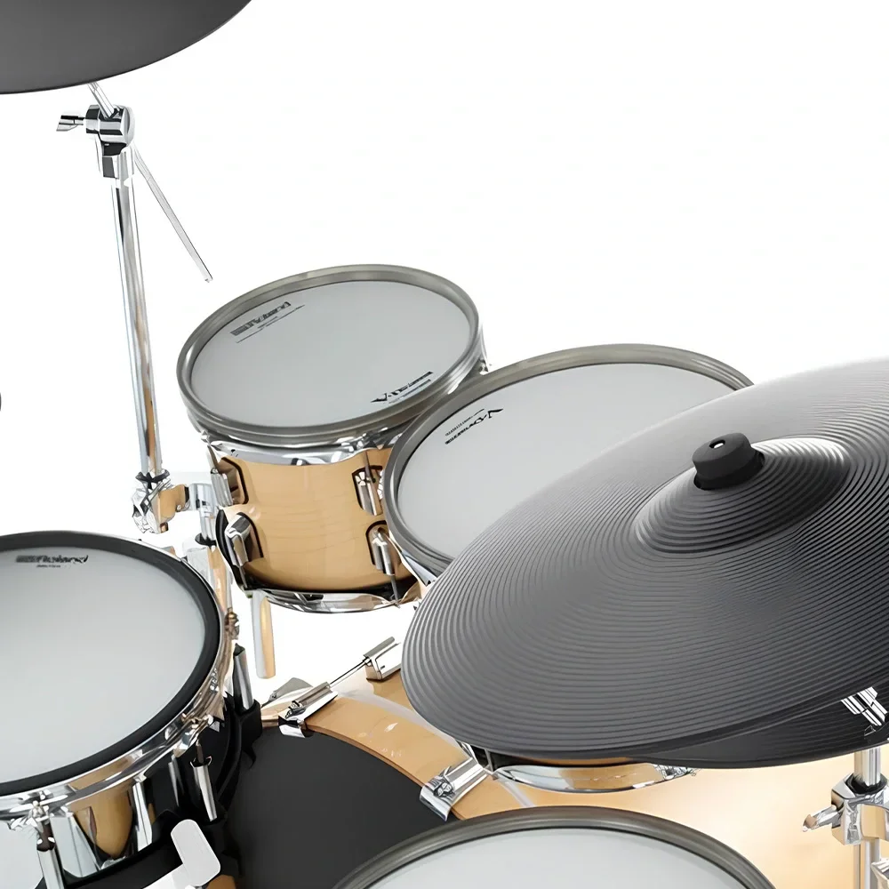 ROLAND VAD716 V-Drums Acoustic Design Gloss Natural Elektronik Davul Seti