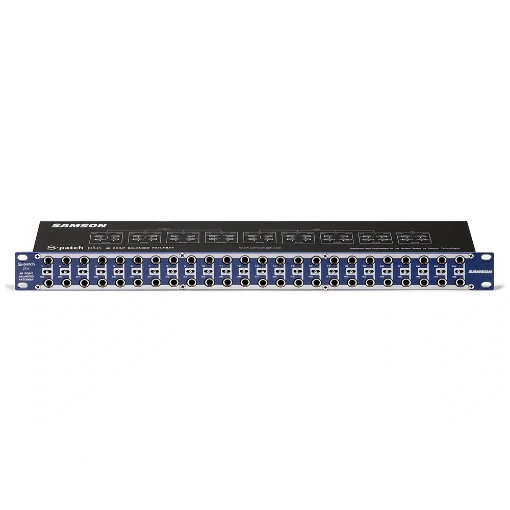 SAMSON SA-SPATCHPLUS 48-Point Balanced Patchbay