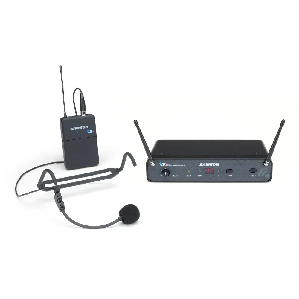 SAMSON SWC88XBHS5 Kablosuz Headset Mikrofon Sistemi (542-566 MHz)