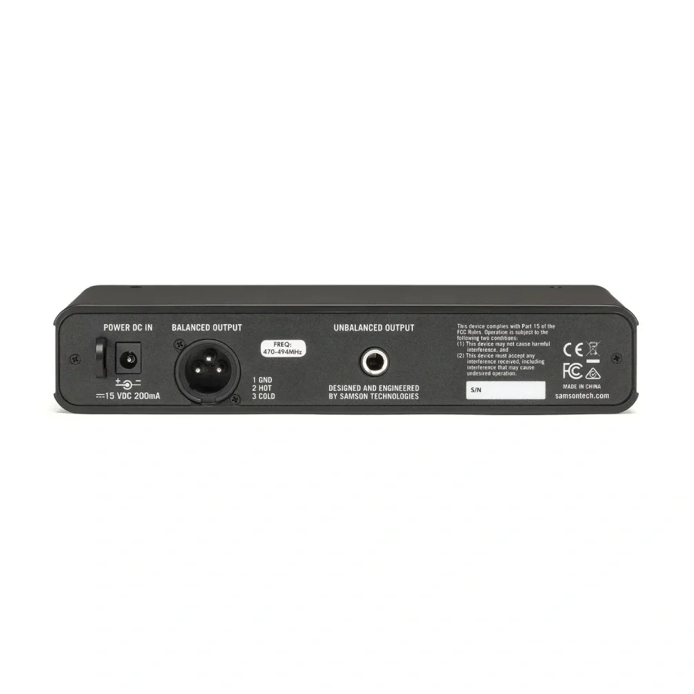 SAMSON SWC88XBHS5 Kablosuz Headset Mikrofon Sistemi (542-566 MHz)