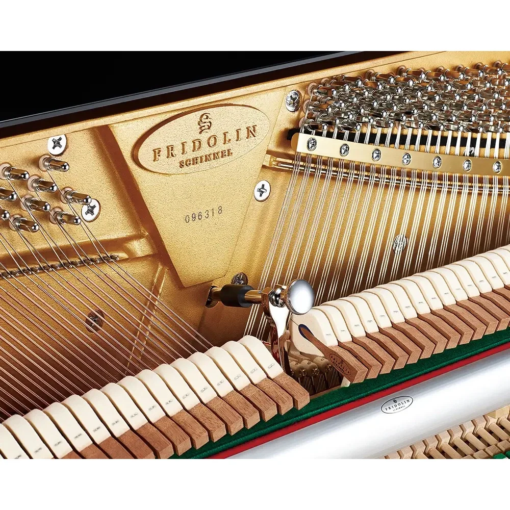 SCHIMMEL FRIDOLIN F 123 Tradition Parlak Beyaz 123 CM Duvar Piyanosu