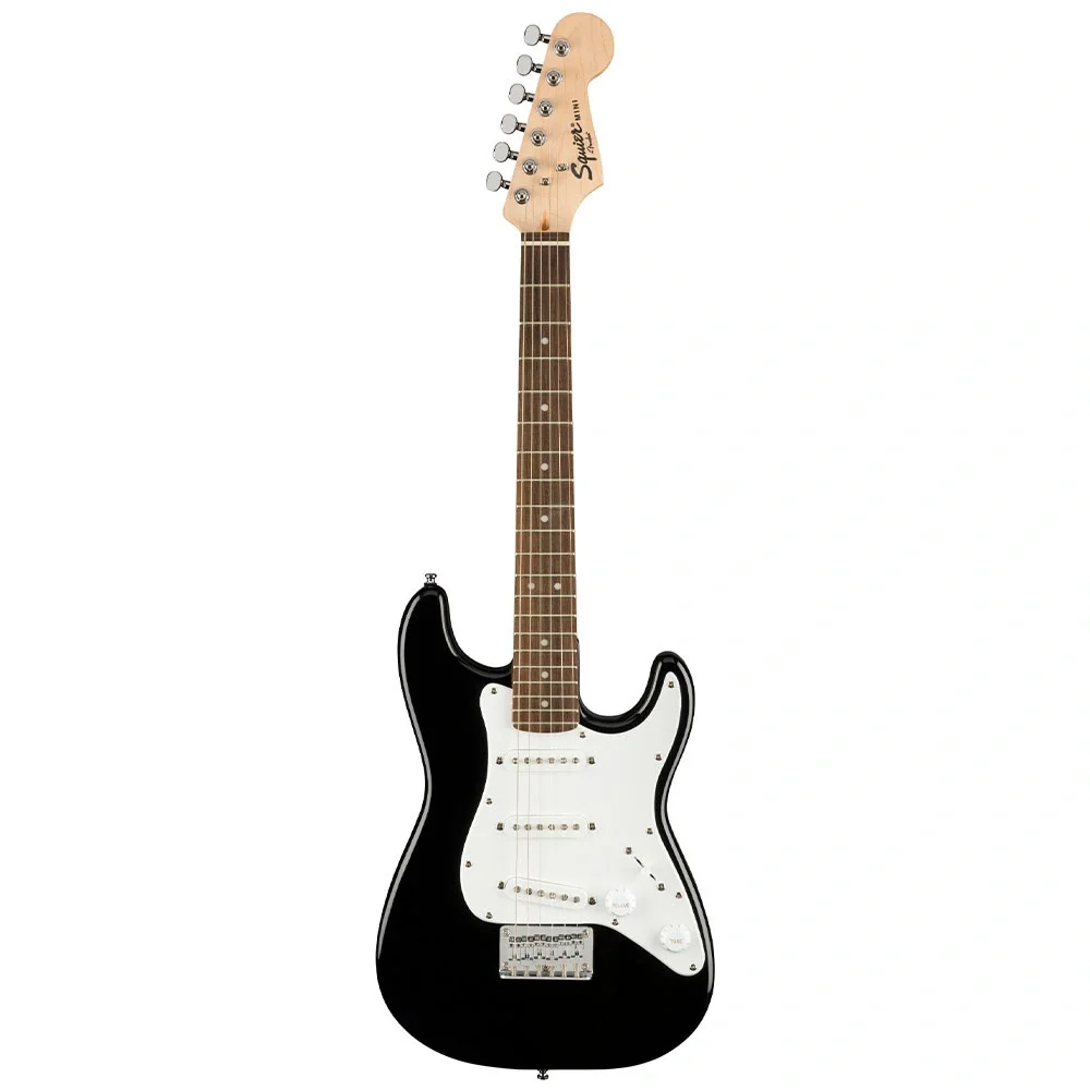 Squier Mini Strat V2 Laurel Klavye Black Elektro Gitar
