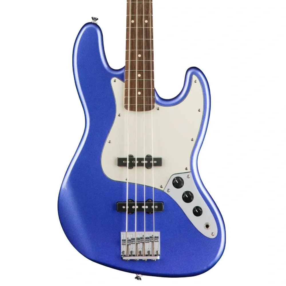 Squier Contemporary Jazz Bass Laurel Klavye Ocean Blue Metallic Bass Gitar