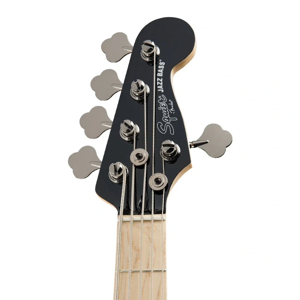 Squier Contemporary Active Jazz Bass V HH Akçaağaç Klavye Black 5 Telli Bas Gitar