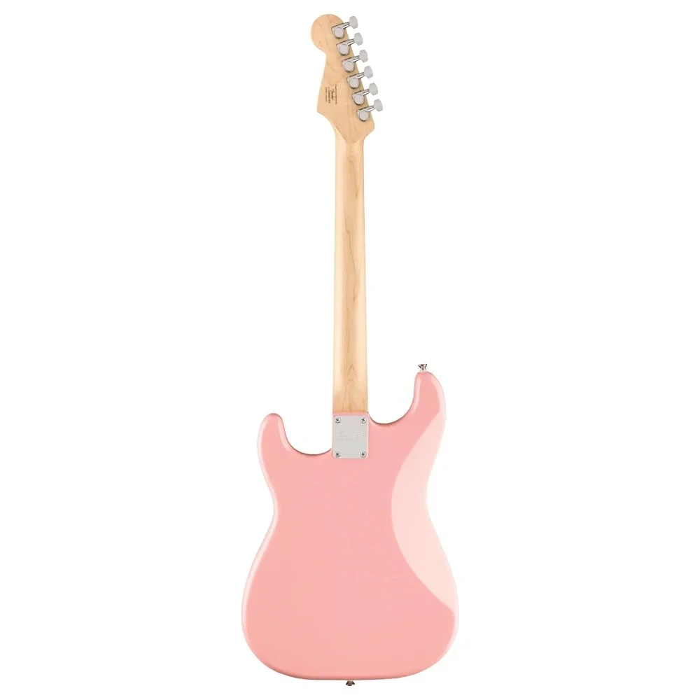 Squier FSR Sonic Stratocaster HT Elektro Gitar, Shell Pink, Akçaağaç Klavye WPG