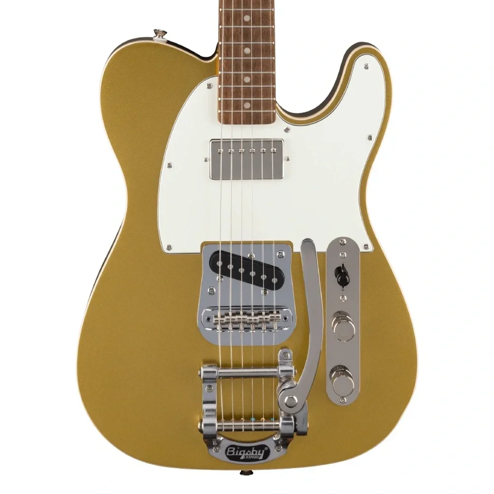 Squier Classic Vibe Custom Telecaster SH with Bigsby Aztec Gold Elektro Gitar