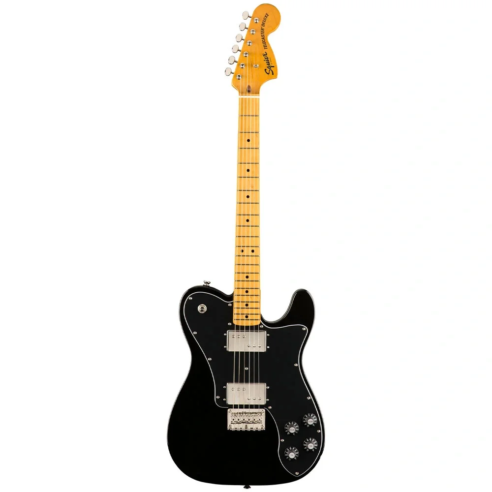 Squier Classic Vibe 70s Telecaster Deluxe Akcaagac Klavye Black Elektro Gitar