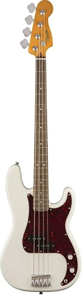 Squier Classic Vibe 60s Precision Bass Laurel Klavye Olympic White Bas Gitar