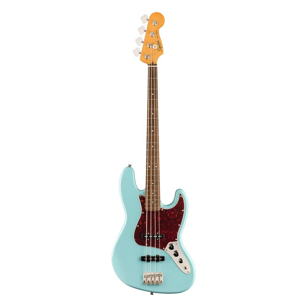 Squier Classic Vibe 60s Jazz Bass Laurel Klavye Daphne Blue Bas Gitar