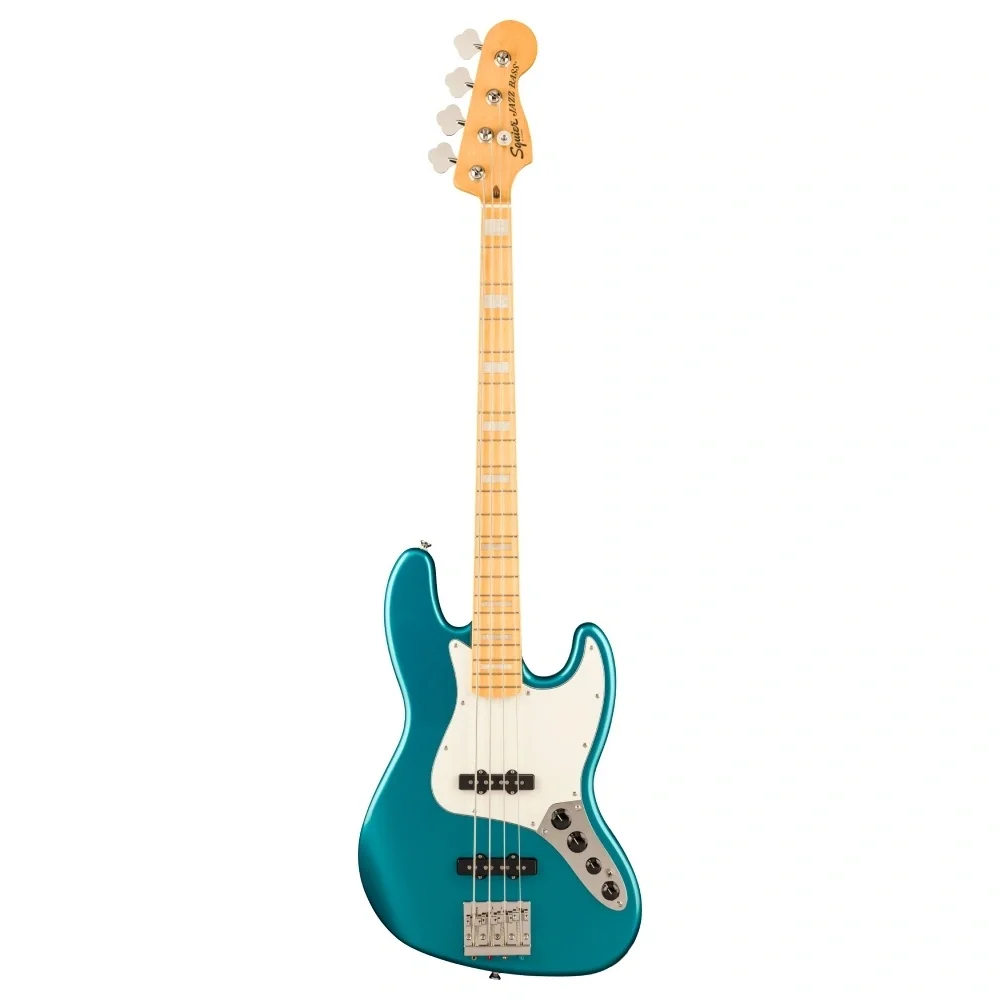 Squier Classic Vibe Active 70s Jazz Bass Akçaağaç Klavye Ocean Turquoise Bas Gitar