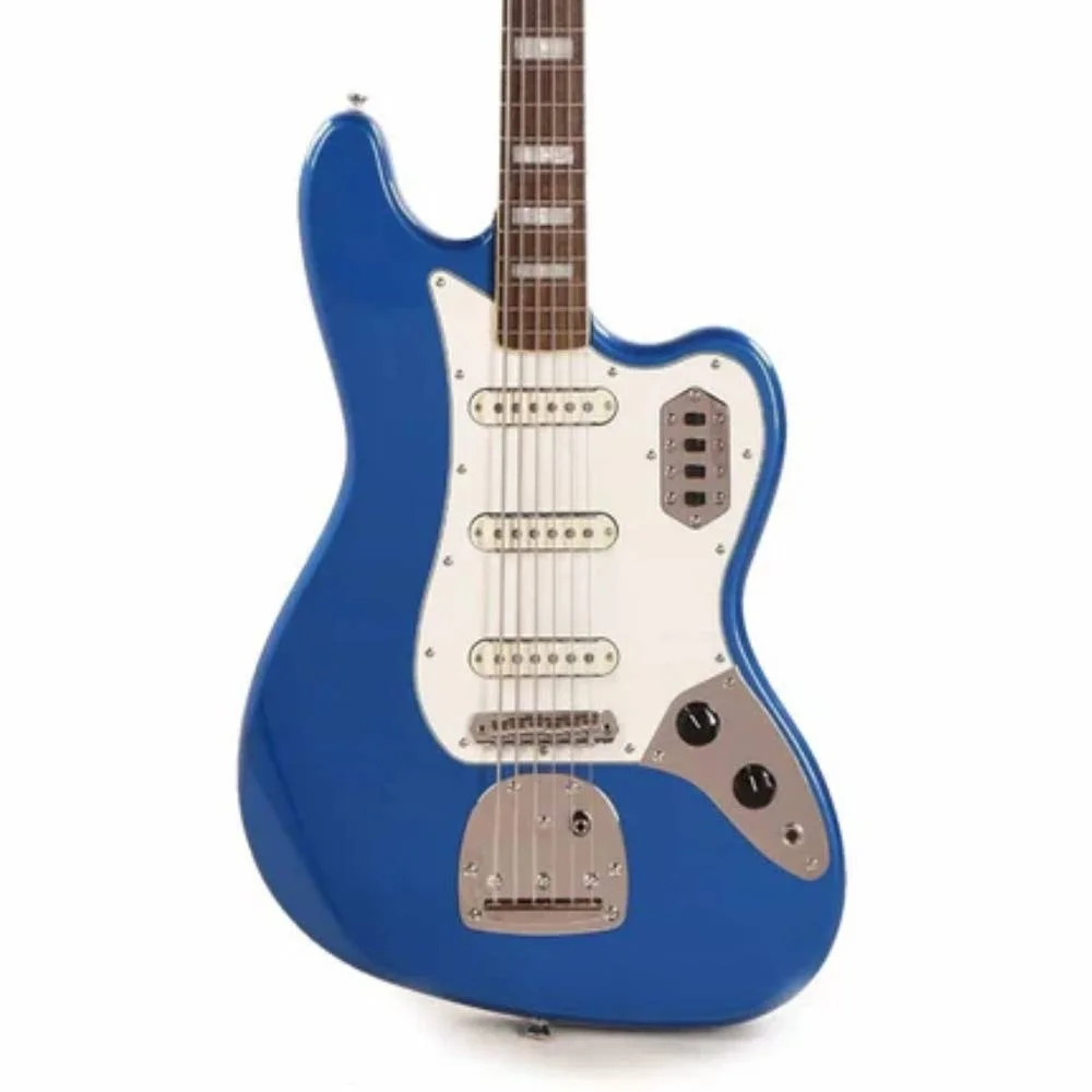 Squier Limited Edition Classic Vibe Bass VI Laurel Klavye Lake Placid Blue 6 Telli Bas Gitar