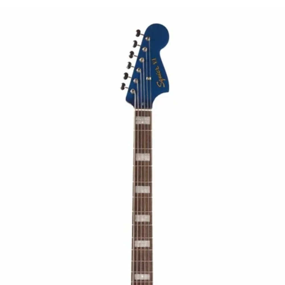 Squier Limited Edition Classic Vibe Bass VI Laurel Klavye Lake Placid Blue 6 Telli Bas Gitar