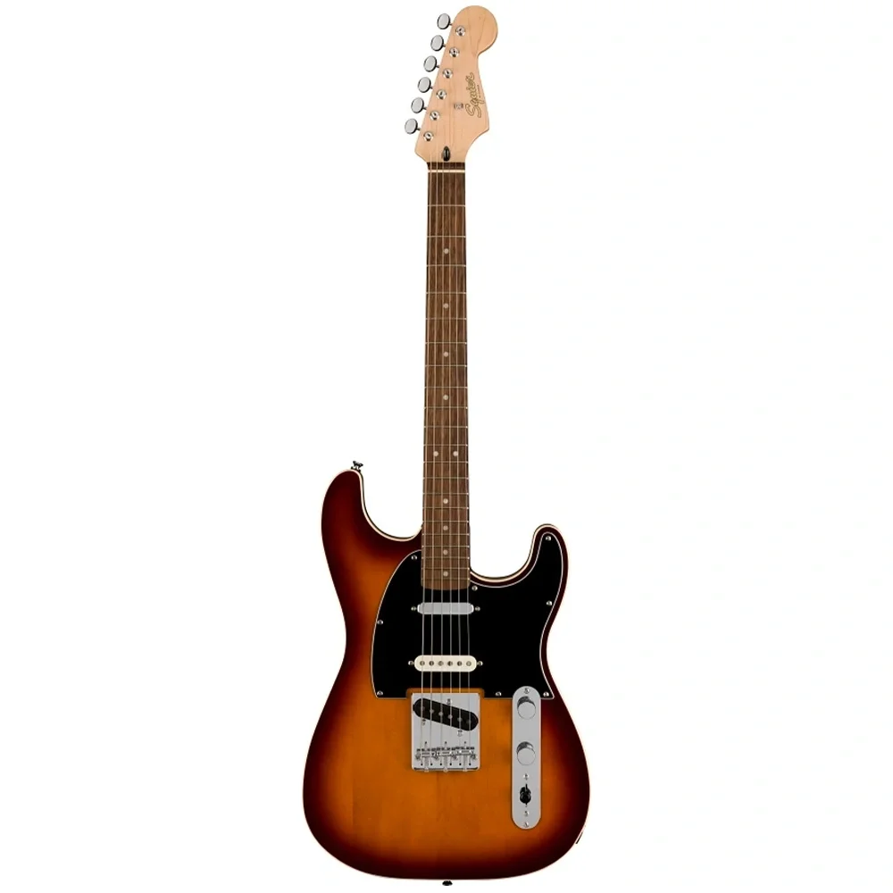 Squier Paranormal Custom Nashville Stratocaster Laurel Klavye BPG Chocolate 2-Color Sunburst Elektro Gitar