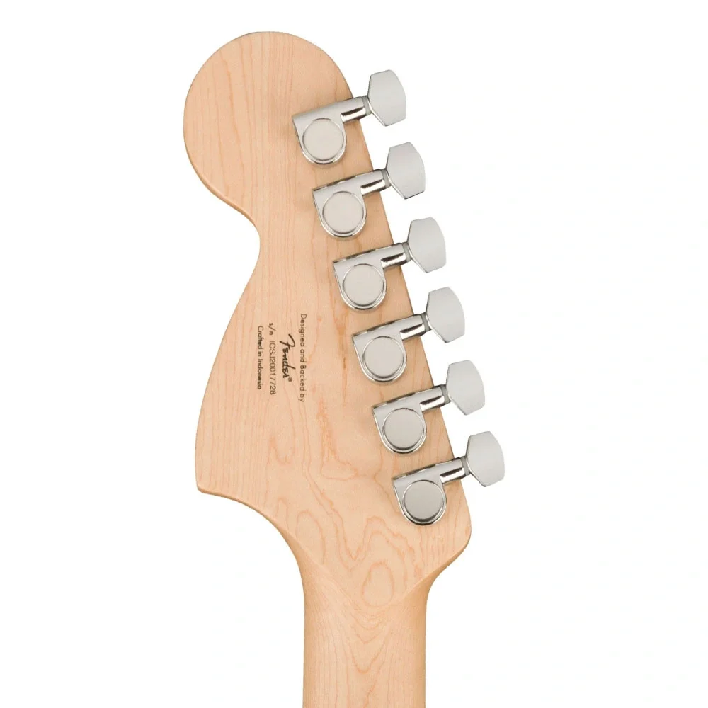 Squier Affinity Stratocaster HH Laurel Klavye Black PG Olympic White Elektro Gitar