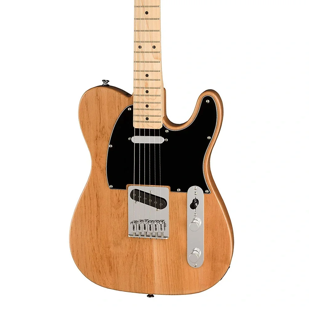 Squier FSR Affinity Telecaster Akçaağaç Klavye Black PG Natural Elektro Gitar
