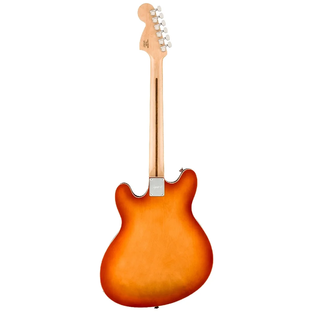 Squier Affinity Starcaster Deluxe Akçaağaç Klavye Sienna Sunburst Elektro Gitar