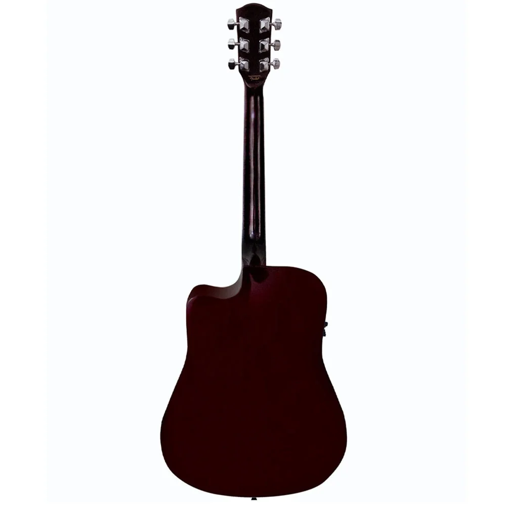 Squier SA-105CE Dreadnought Cutaway Natural Elektro Akustik Gitar