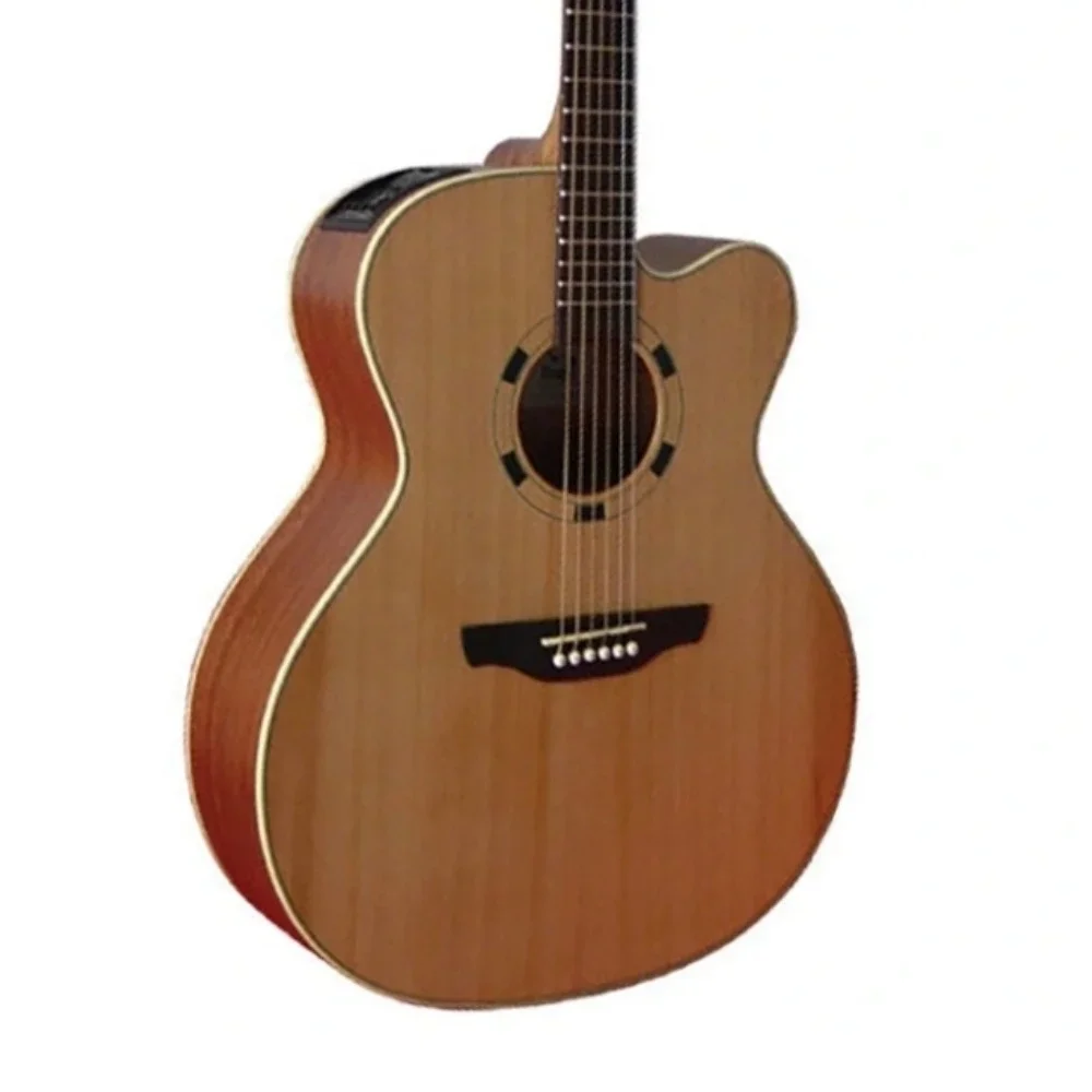 Takamine ED05SC NS D serisi Jumbo Elektro Akustik Gitar