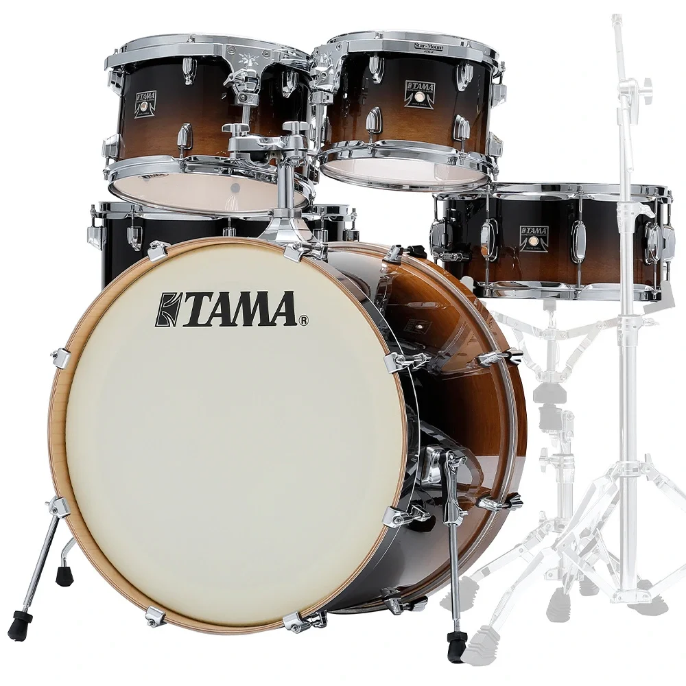 TAMA CL52KRS-CFF Superstar Classic Coffee Fade 5 Parça (22B/10T/12T/16F/14S) Akustik Davul Seti