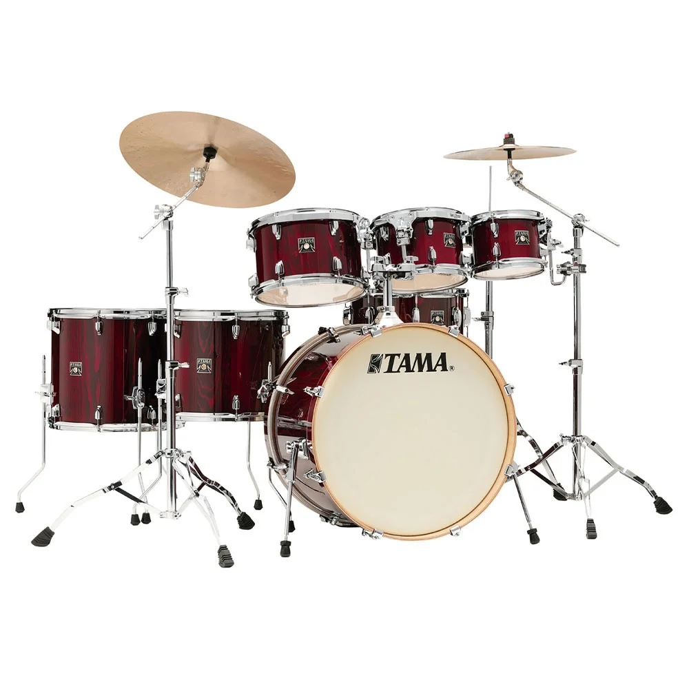 TAMA CL72RSP-GGP Superstar Classic Gloss Garnet Lacebark Pine 7 Parça