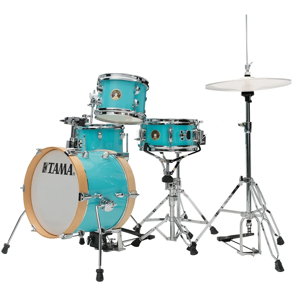 TAMA LJK44H4-AQB - Club-JAM Flyer 4 Parça (14B/8T/10F/10S) Aksamlı Akustik Davul Seti