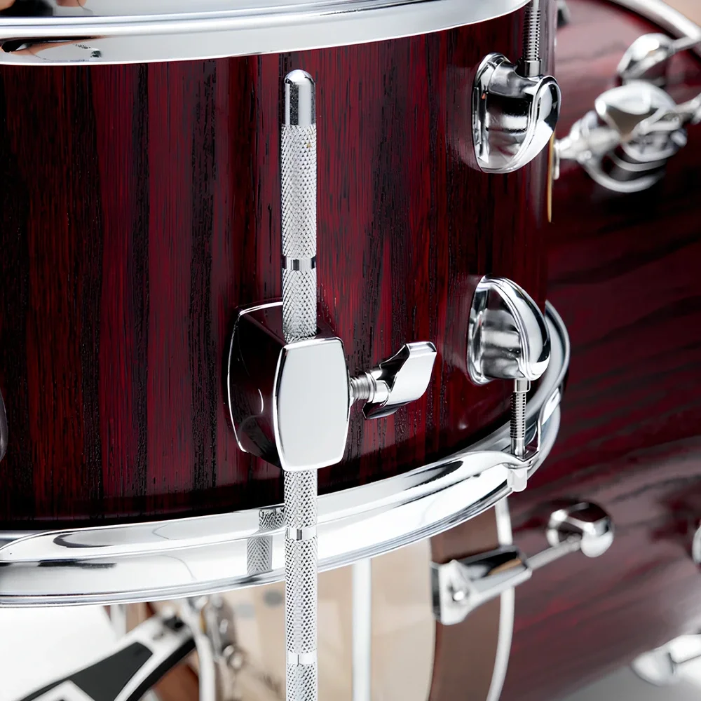 TAMA LJL48H4-SBE Club JAM Satin Burgundy Elm 4 Parça (18B/10T/14F/13S) Aksamlı Akustik Davul Seti