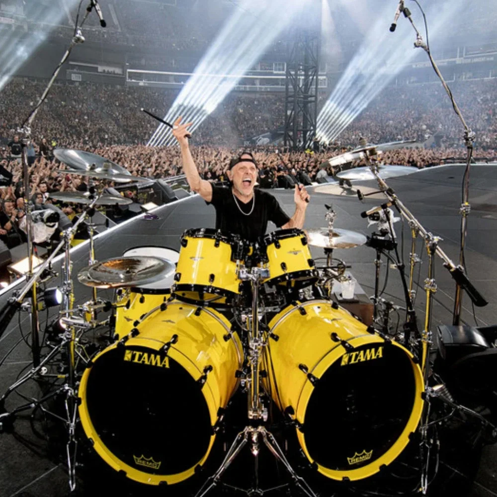TAMA LU62GBS Starclassic Maple 6 Parça (22B/22B/10T/12T/16F/16F) Lars Ulrich 40. Yıl Özel Üretim Akustik Davul Seti
