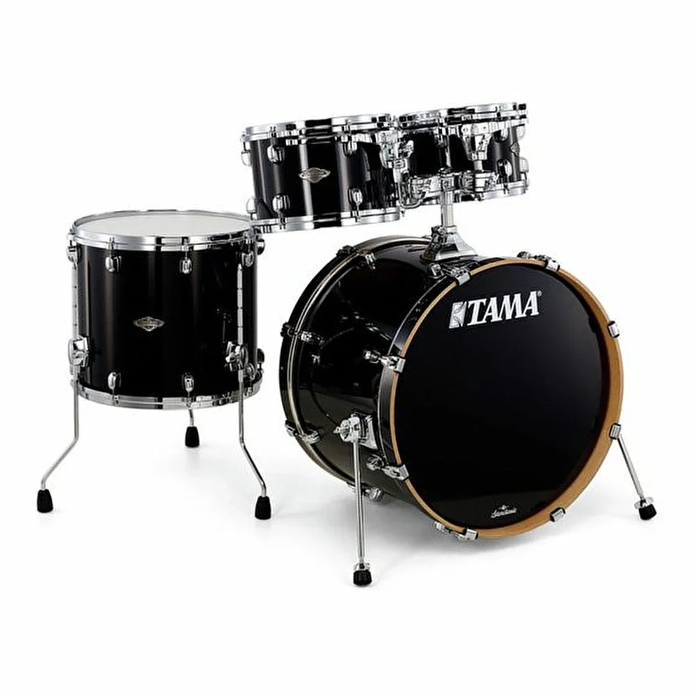 TAMA MBS42S-PBK Starclassic Performer Piano Black 4 Parça (22B/10T/12T/16F) Akustik Davul Seti