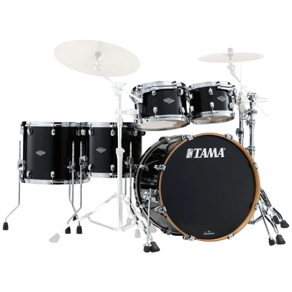 TAMA MBS52RZS-PBK Starclassic Performer Piano Black 5 Parça (22B/10T/12T/14F/16F) Akustik Davul Seti