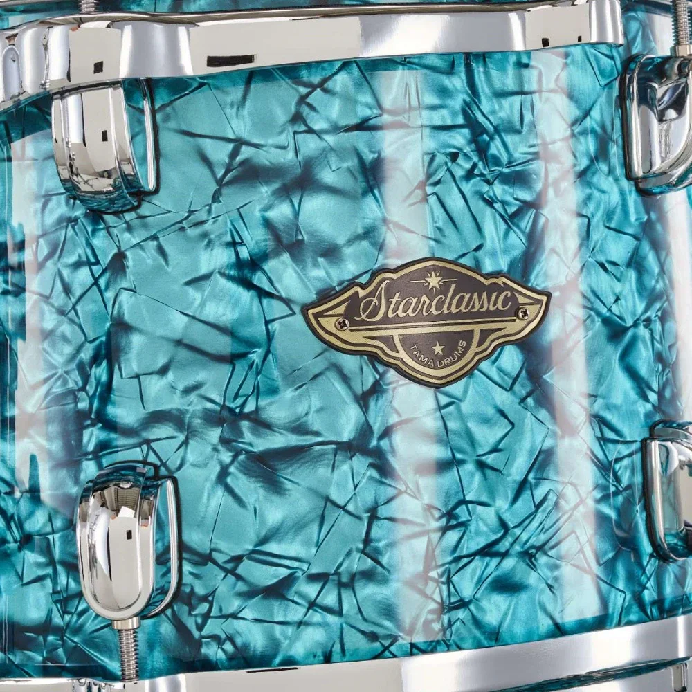 TAMA WBR52RZS-TQP - Starclassic Walnut/Birch Turquoise Pearl 5 Parça (22B/10T/12T/14F/16F) Akustik Davul Seti
