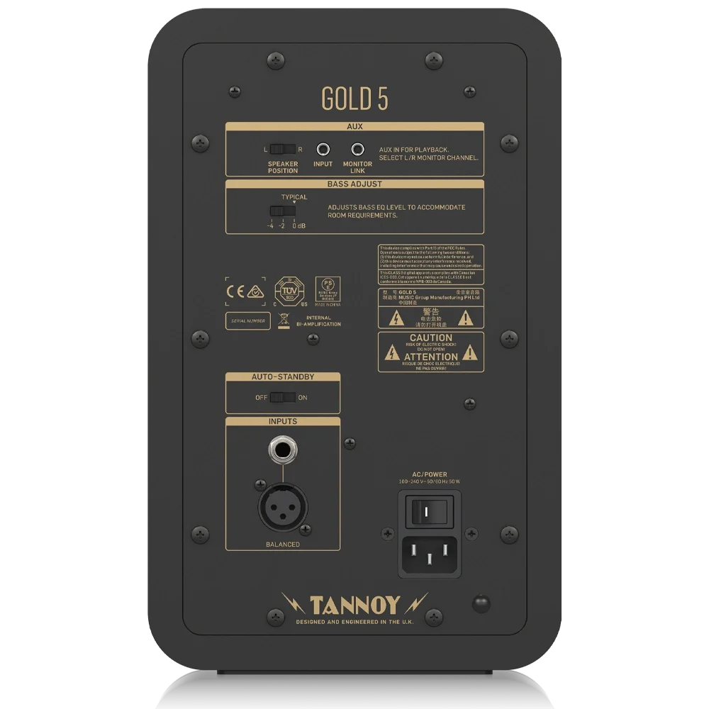 TANNOY Gold 5 Stüdyo Monitörü (Tek)