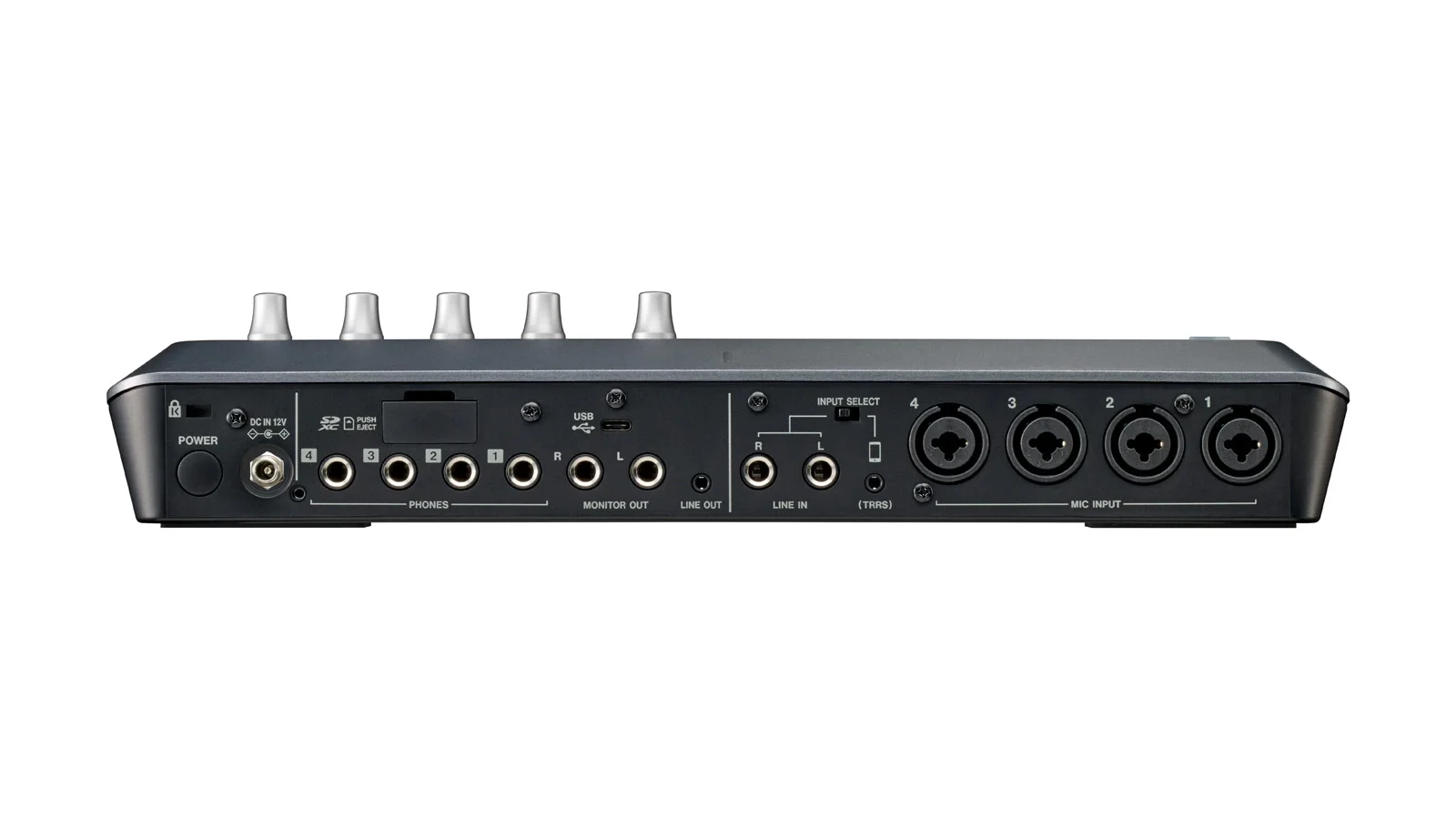 TASCAM MIXCAST-4 Gaming Podcast Mikseri