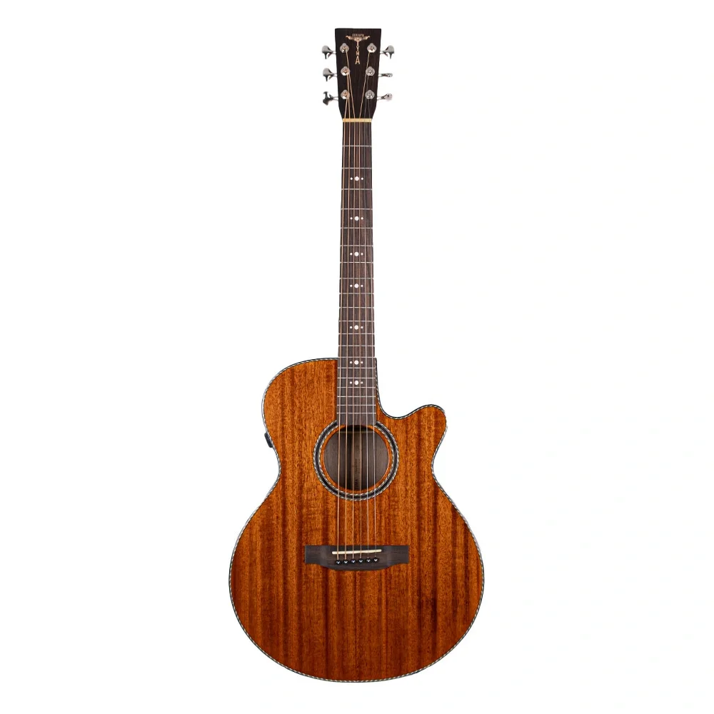 TYMA A1 CUSTOM ZL Cutaway Elektro Akustik Gitar