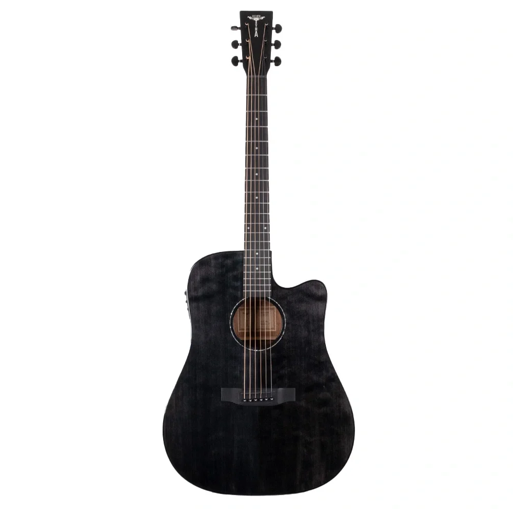 TYMA D-3C BKS CE Cutaway Akustik Gitar