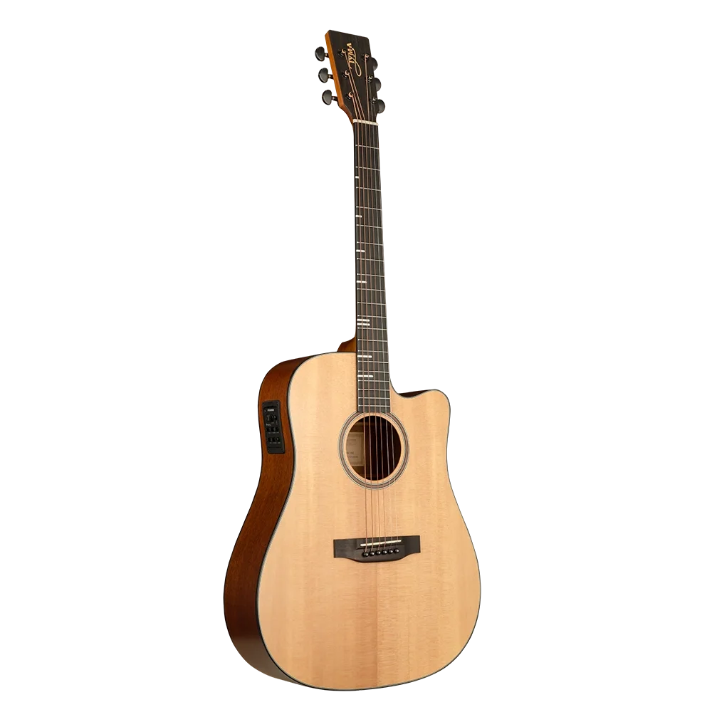 TYMA HDC-350S Cutaway Elektro Akustik Gitar
