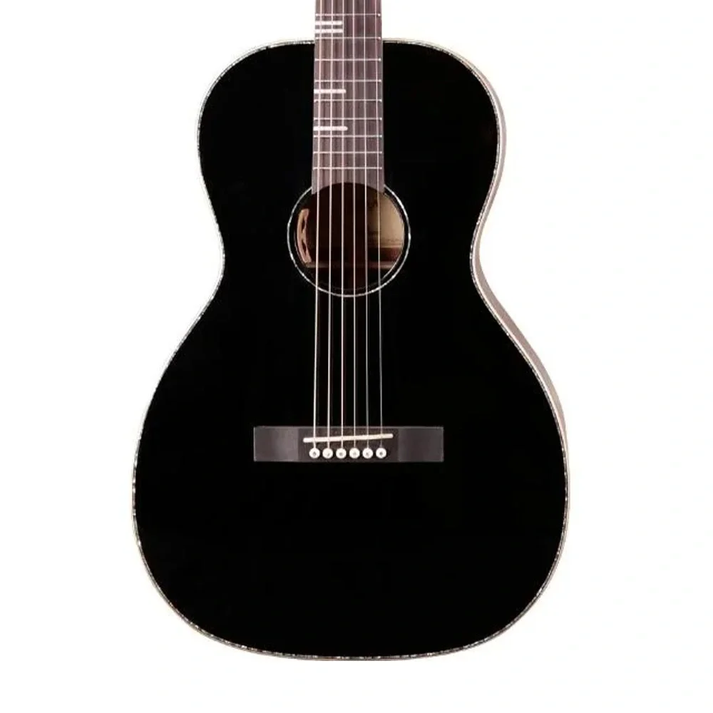 TYMA P-18E BK Siyah Parlor Elektro Akustik Gitar