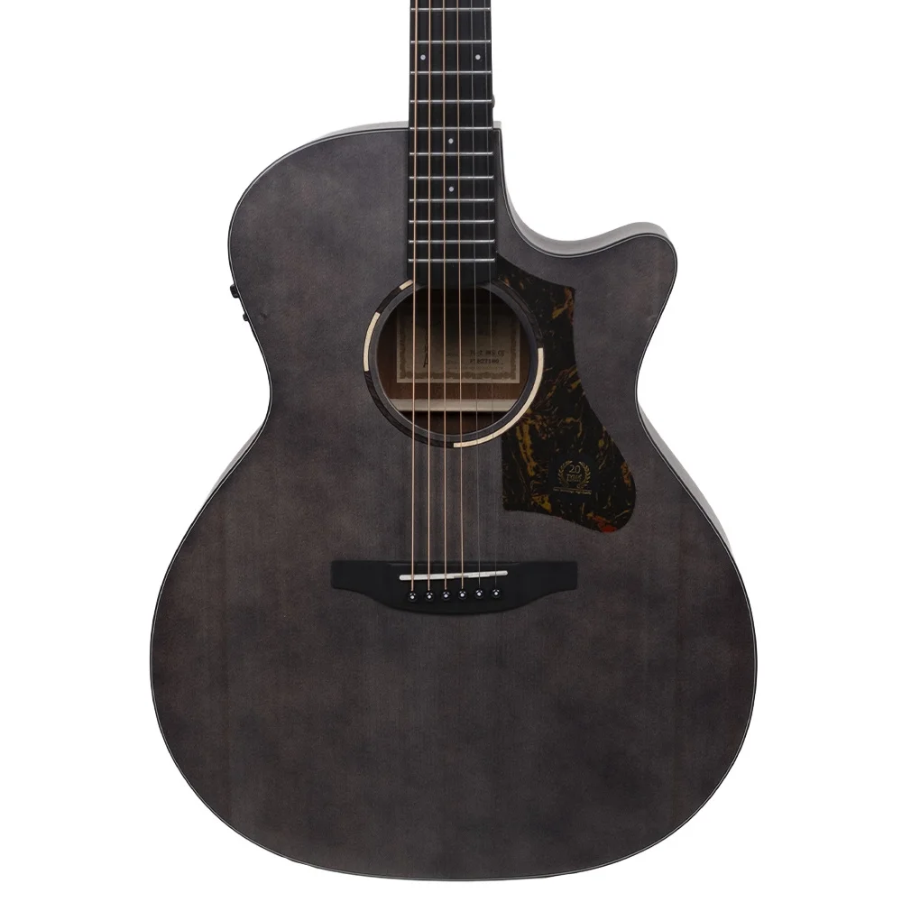 TYMA TG-2 BKS CE Grand Auditorium Siyah Elektro Akustik Gitar