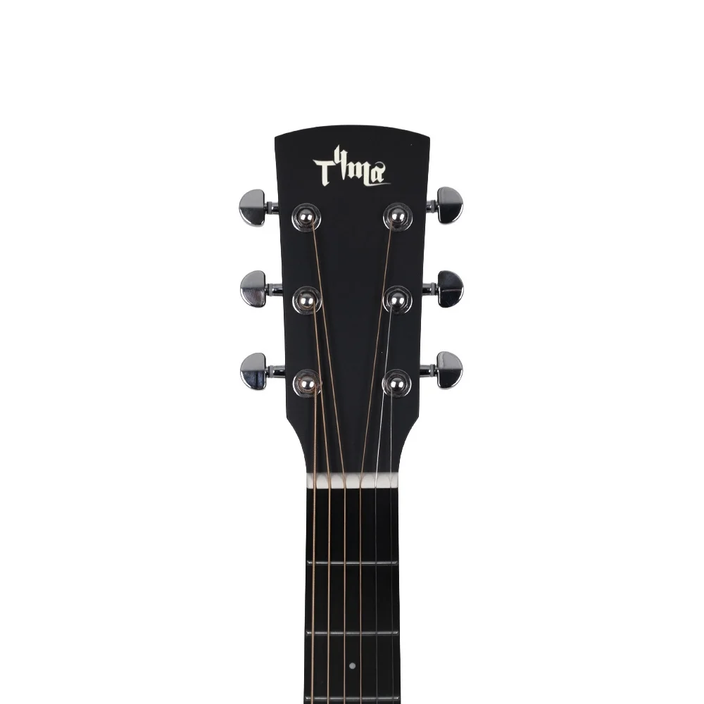 TYMA TG-2 BKS CE Grand Auditorium Siyah Elektro Akustik Gitar