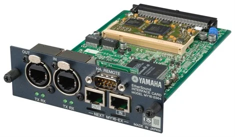 Yamaha My16-Es64 16-kanal Ethersound Network I/O Card
