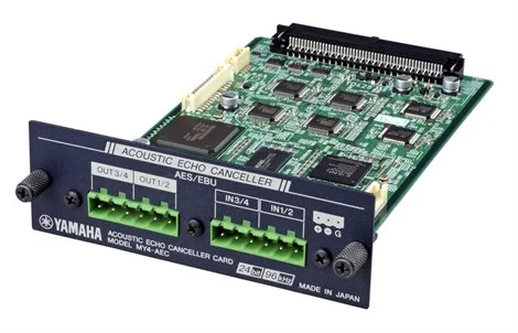 Yamaha MY4-AEc 4-Kanal Acoustic Echo Canceller Card For Yamaha Dme64N/24N, Mtx5-D And Mrx7-D
