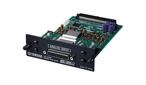 Yamaha My8-Ad96 8 Ch. Analog Input Card, 25-Pin D-Sub Connector