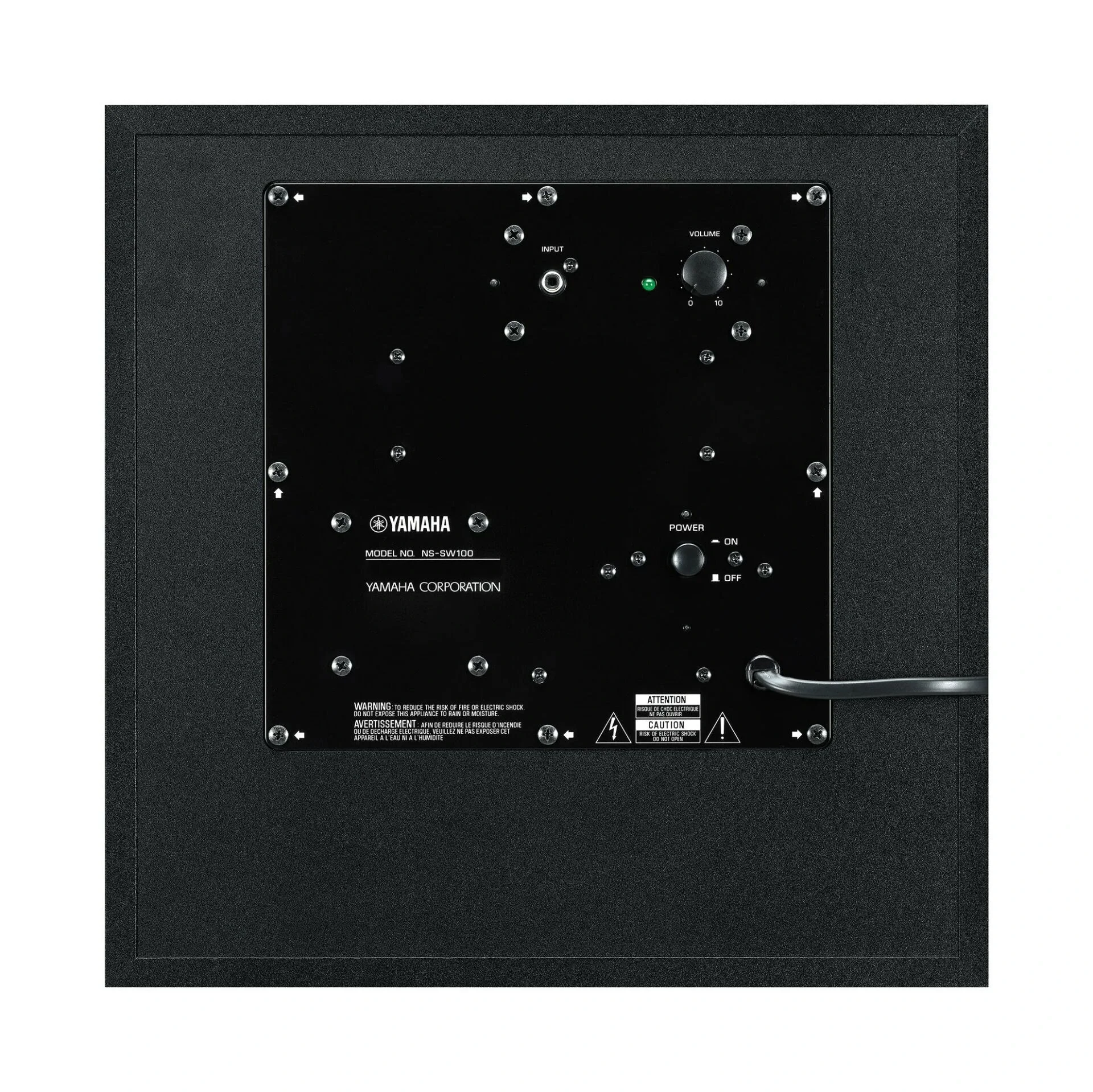 Yamaha NS-SW100 10" Aktif Subwoofer 100W