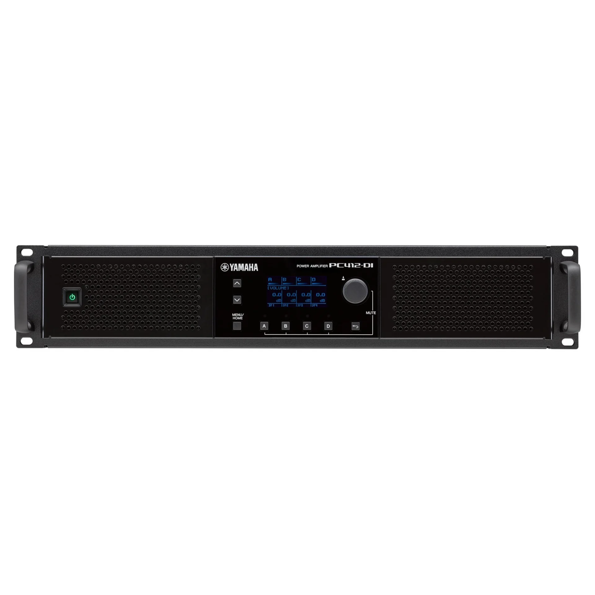 Yamaha PC412-DI 4×1200 W DSP'li Dante Power Amfi (Kurulum Tipi, 70V/100V)