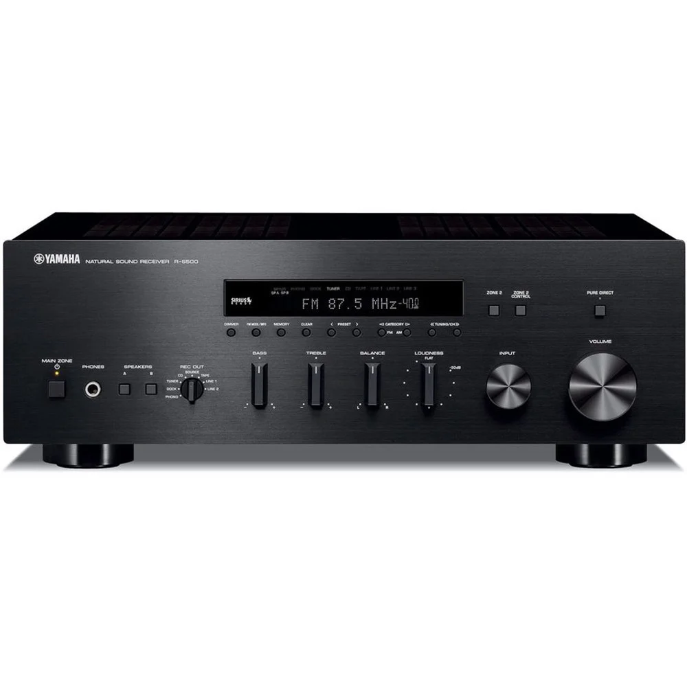 Yamaha R-S500B Stereo Receiver, 2X75W, Radyolu