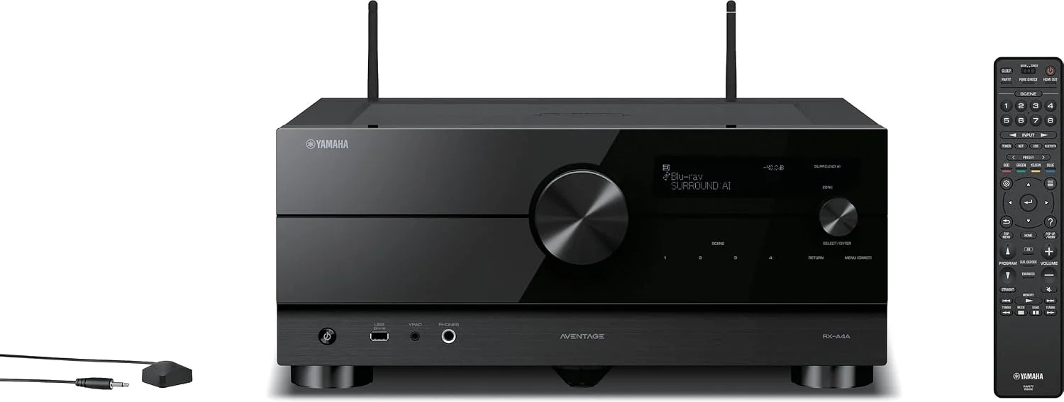Yamaha RX-V4A 5.2 Kanal 8K Receiver 5x115W