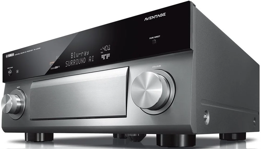 Yamaha Rx-A2080 A/V Receiver, 4K Ultra Hd, 9.2 kanal 220Ws Per kanal